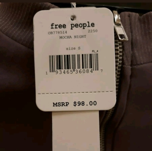 Free People Honeycomb Pullover Zip Top Thumbholes - Picture 3 of 8